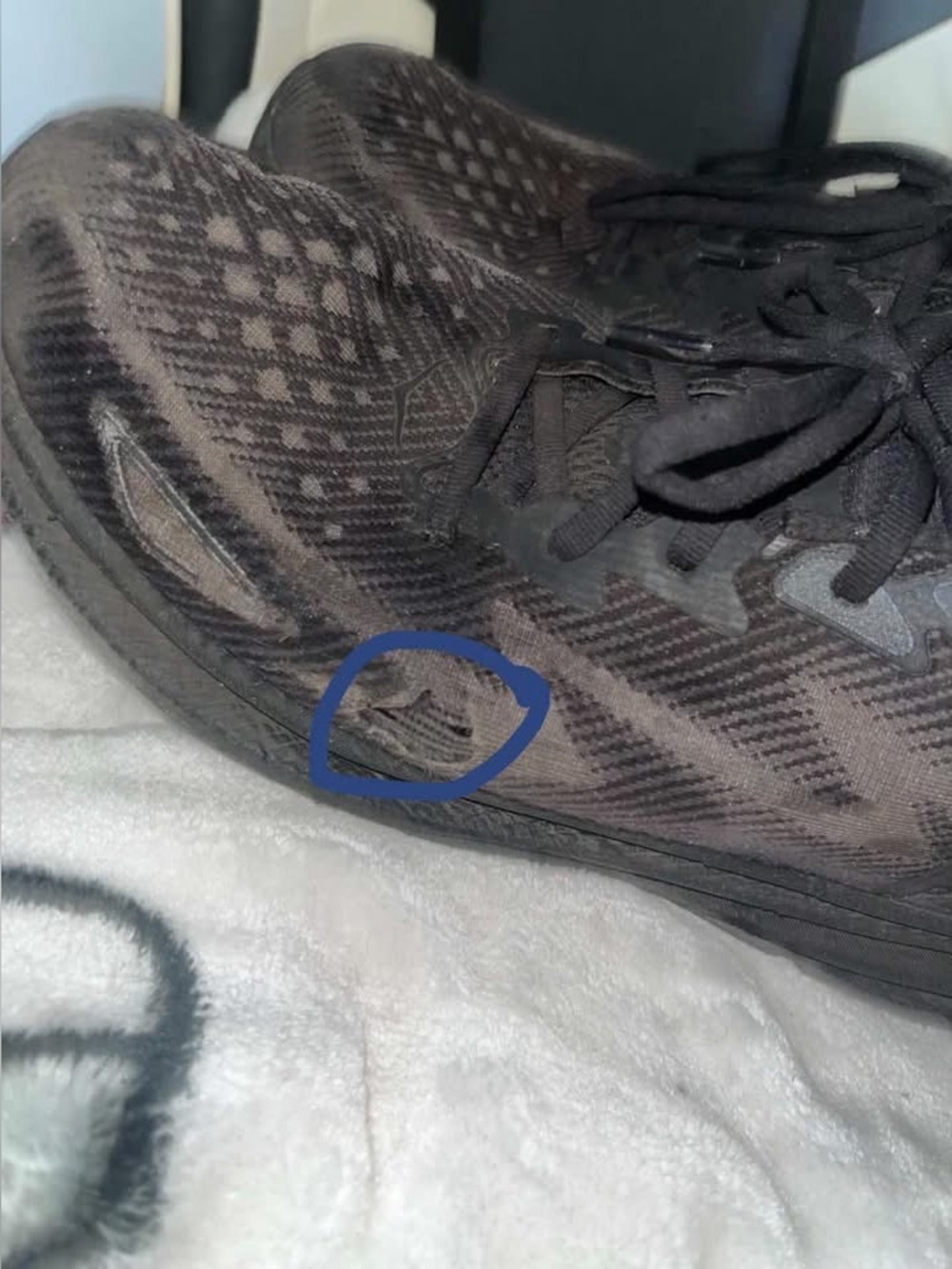 Hokas mens Size 11D (has a one small surface hole on the top) - Picture 2 of 3